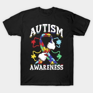 Autism Awareness Ribbon Autism Awareness Supporter T-Shirt